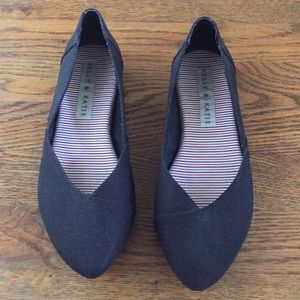 Kelly and Katie black flats